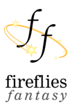 Logo fireflies fantasy (Imprint von voj Verlag)